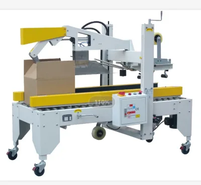 Carton Top Folding Tape Sealing Manufacturer,Carton Sides Plastic Tape Sealer Price,Carton Erector Packer Sealer Line Supplier