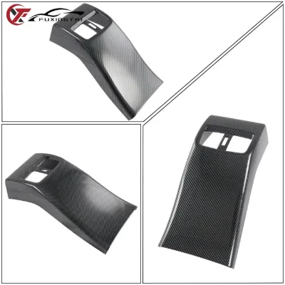 Abs Carbon Fiber Black Car Accessories Rear Air Vent Cover for Corolla Cross 2020