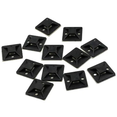 Self-adhesive Cable Tie Mount Adhesive Wall Mount