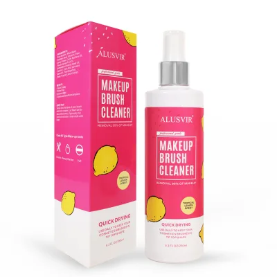 Private Label Professional Quickli Dry Makeup Make up Brush Cleansing Cleaner Liquid Makeup Tools Cleaner Liquid Spray