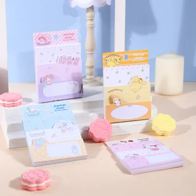Joytop 3562 Wholesale Candy Series Three Layer Custom Cartoon Portable Writing Notepad Non-Sticky Note