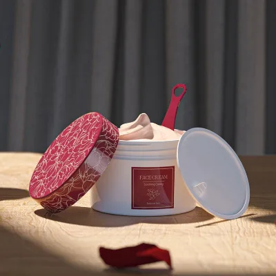 High Quality Exquisite Personal Care Cosmetic Empty OEM Plastic Mask Jar,facial Mask Jar,wide Mouth Mask Jar
