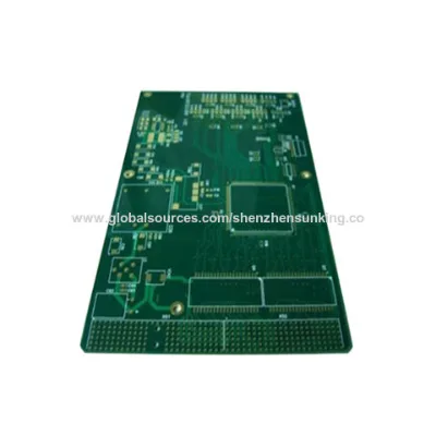 6 layers PCB with immersion gold and press fit holes