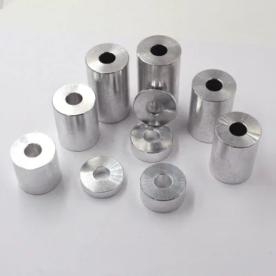 M3 M4 M5 M6 M8 Internal Cnc Machining Aluminum Spacer Round Spacer Anodized Aluminum Furniture Connecting Fastener Nuts