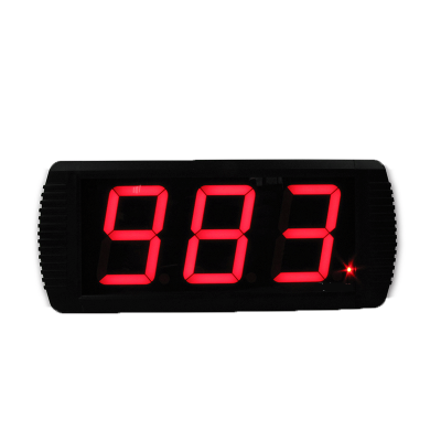 Portable 4-inch 3-Digit LED Display 999 Days Count up Countdown Timer Large Digital Indoor People Flow Bus' Students Counter