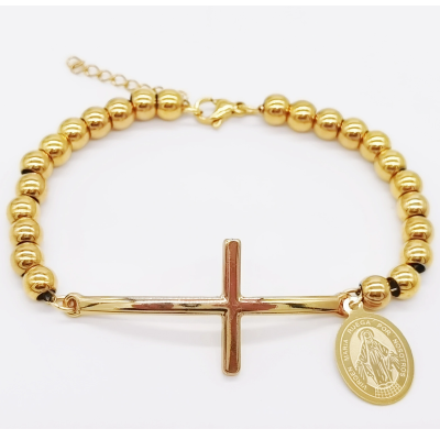 Catholic Religion Rosary Wrap Bracelet Catholic Men Rosaries Religious Catholic Bracelet