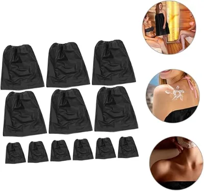 Odor-Control Disposable Bathrobe Non-Woven Fabric Elastic Cuffs for Gym & Spa