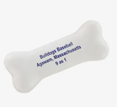 Printed PU Material Dog Bone Stress Relief Toy