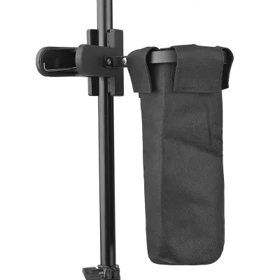 Durable Portable Large Capacity Stick Holder Case with Clip Oxford Fabric Drum Stick Bag for Drumsticks Mallets