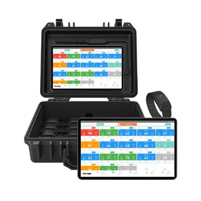 Chileaf Charging Storage Box CL952 for Heart Rate Sensors with Group Exercise Intelligent Training Management Software