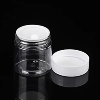 Plastic Transparent Refillable Jar for Face Cream Essence Body Lotion Hand Sanitizer Cosmetics Container
