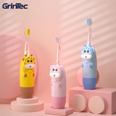 Cheap Children Electric Toothbrush Cartoon Cute Waterproof Baby Tooth Brush Power LED Electric Toothbrush for Kids
