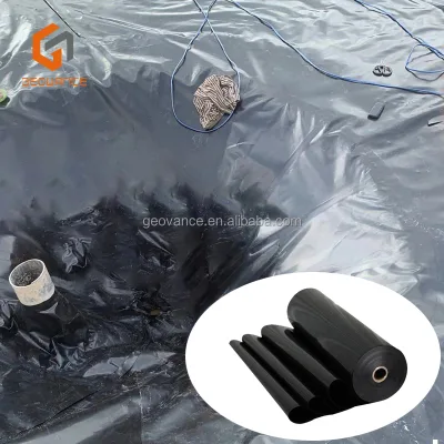 Geovance HDPE Geomembrane LDPE LLDPE EVA PVC Membrnae Waterproof Liner for Agricultural Farming