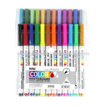 24colors Erasable Whiteboard Markers (mini size)