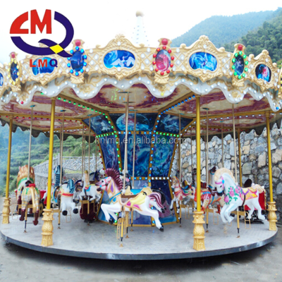 2017 Hot Sale Attractive Carnival Rides Attraction Chinese Carousel China Supplier