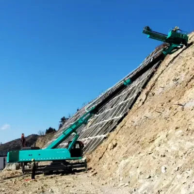 Landslide Prevention and Rock Fall Control Drill Rig High Slope Anchoring Equipment
