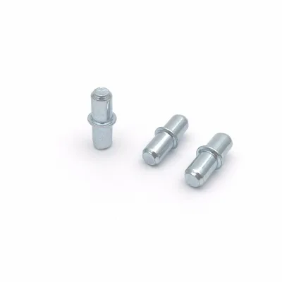 Zinc Plated Shoulder Dowel Pin, Step Cylindrical Locating Pin for Furniture Plate Positioning