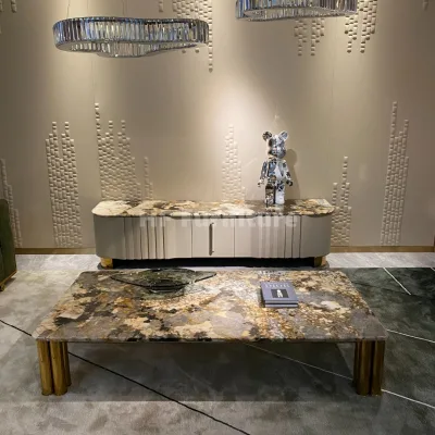 Living Room Furniture Set Modern Coffee Table and Tv Stand Set Luxury
