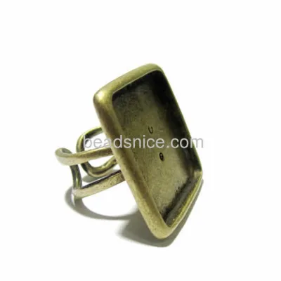 Beadsnicefashion rings women high quality brass band shape stonesset elegant fingers for jewelry