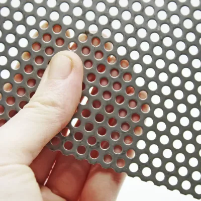 Customized Hole Size/Shape 304/316 Stainless Steel Punched Metal Plate for Vent Screen/Partition/Ceiling
