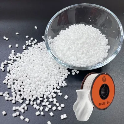 OEM Customized 3D Printing Raw Material White Granules PLA Foaming Agent Masterbatch for High-temperature Filament Processing