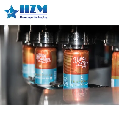 Automatic PLC Touch Creen Cans Beverage Filling Line Plant/Aluminium Can Beverage Drink Production Line