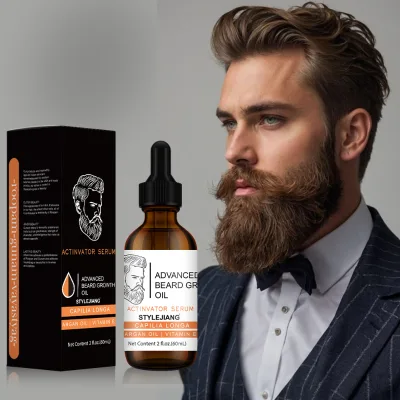 Wholesale Beard Oil for Men Private Label Beard Oil Custom Logo Hot Selling Beard Oil Effective Hair Growth Serum