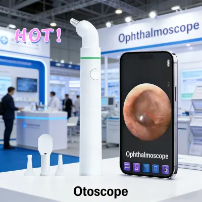 USB Ear Otoscope with 3.9mm Ultra-Thin Lens - Clear View Ear Endoscope for IOS & Android