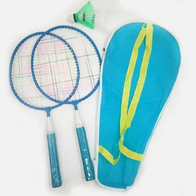 Wholesale Portable Mini Badminton Set with Shuttle Cock and Badminton Racket New Style for Kids Outdoor Badminton Games