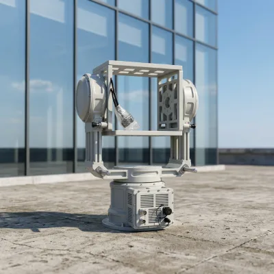 Dual Axis Pan Tilt Positioner for High Payload Camera Systems Industrial Monitoring and Long Range Optical Applications