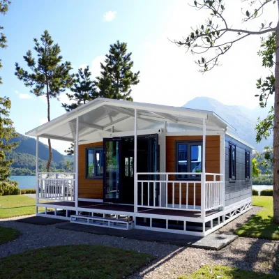 Popular Modern Luxurious 3 in 1 Expandable Container Prefab House for Residential Dwelling and Relaxing Vacation Retreat