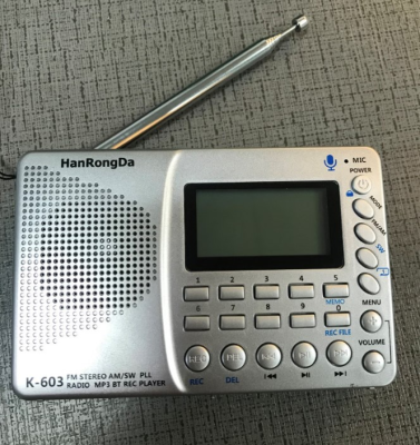 FM AM SW Full  Band Receiving BT Recording Tfcard Playing Audio Input Playing  It Supports Keyboard Type Station Radio