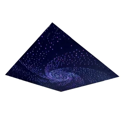 Star Sky Twinkle LED Lights with RGB DMX512 & Sound-Activated Control IP54 Rated Nest Compatible for Ceiling Star Decoration