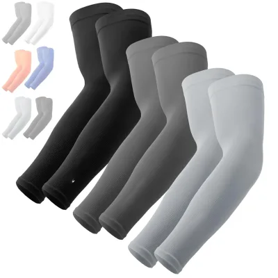 Personalized Sun-protection Cooling Arm Sleeves for Men and Women Outdoor Sports Arm Sleeves Cycling Compression Arm Sleeves
