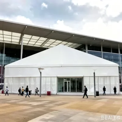 Guangrui Tent Custom Logo Exhibition Tent Waterproof Pop up Canopy 10x10ft Folding Heavy Duty Trade Show Event Tent