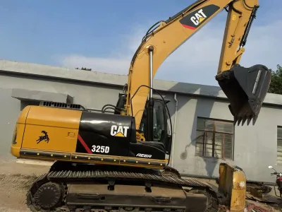 Second Hand Cat 325D Medium Heavy Excavator Good Working Condition With Breaker Hydraulic Line