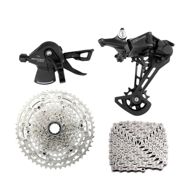 M5100 1X11Speed Groupset DEORE SL-M5100 Shifter RD-M5100 Rear Derailleur HG601Chain LTWOO 42/46/50/52T Cassette Groupset