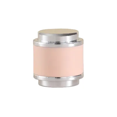 Luxury Perfume Bottle Lids Customization Round Leather Plastic Perfume Cover Cap for Glass Bottles