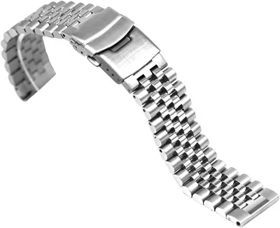 Quick Disassembly Buckle Stainless Steel Watch Strap 20mm Replace Spare Parts for Watch High Quality Watch Accessories & Parts