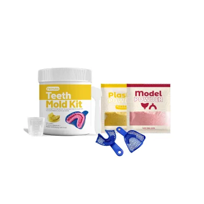 Factory Direct Sale Denture DIY Kit Cosmetic Fit Teeth Household Entertainment Personal Use Easy Operation Dental Teeth Mold Kit