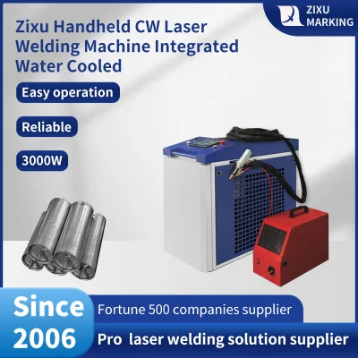 High Efficiency Handheld CW Laser Welding Machine 3000W Integrated Water Cooled for Quickly Repair Molds