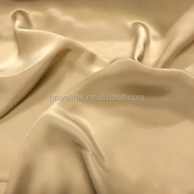 100% Pure Silk Satin 14656 12mm 44" Satin Fabric in Dyed Solid for Garment Sleepingwear for Bedding