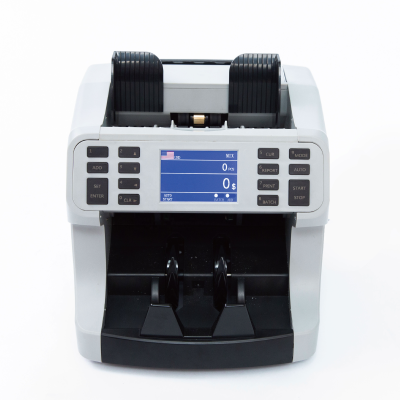 1-Pocket Mixed Bill Counter Flawlessly Handles Mixed Denominations and Supports Different Currencies