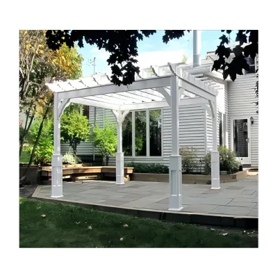 Classic Outdoor Garden Decoration Cast Iron Gazebo Custom Design Luxury Garden Landscape Wrought Iron Gazebo