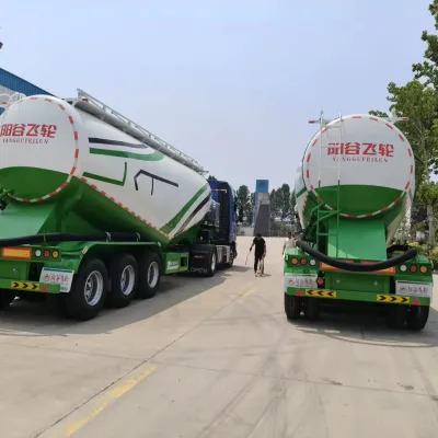 3-axles 40cbm Bulk Cement Powder Tank. Welcome to Inquire