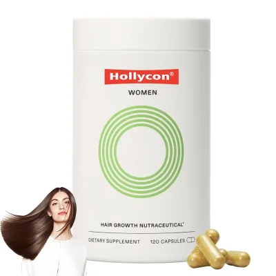 OEM Promote Faster Growing Visibly Longer Thicker Stronger Hair Less Shedding Women's Hair Growth Supplements Capsules