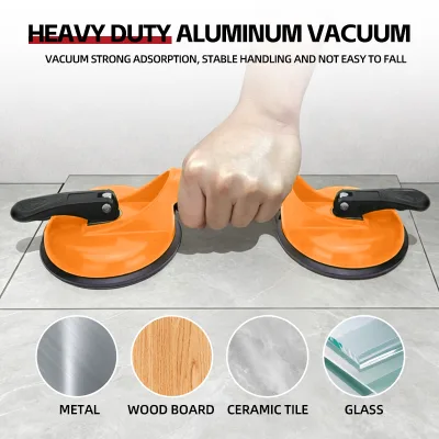 MUFASHA TPQ120Z Industrial Grade 90 Degree Angle Stone Seam Setter Vacuum Suction Cup Adjustable Granite Double Aluminum Tiles