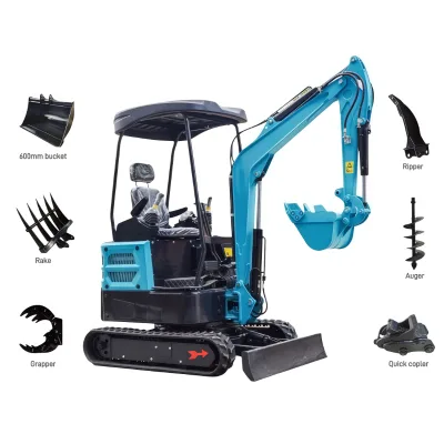 Fast Delivery Excavators EPA Engine 3.5 Ton 1Ton Home Small Digger New Mini Excavator Machine for Sale