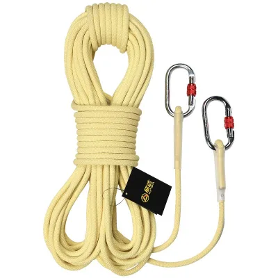 Xinda Kevlar Static Escape Rope High Temperature Flame Retardant Wear-Resistant Rappelling Fall Protection