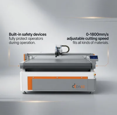 Fast Cutter Oscillating Cutting Machine Cut Plastic Sheets Machines Pvc Soft Glass with Cutting Tablecloth